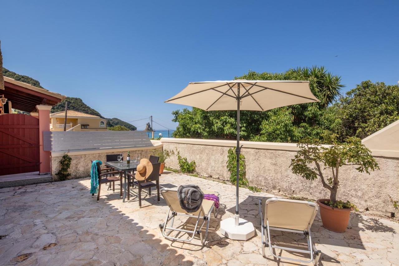 Amalia Cottages Agios Gordios  Dış mekan fotoğraf