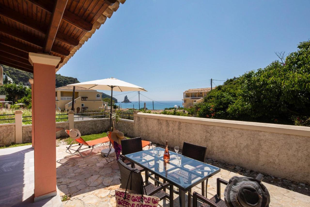 Amalia Cottages Agios Gordios  Dış mekan fotoğraf
