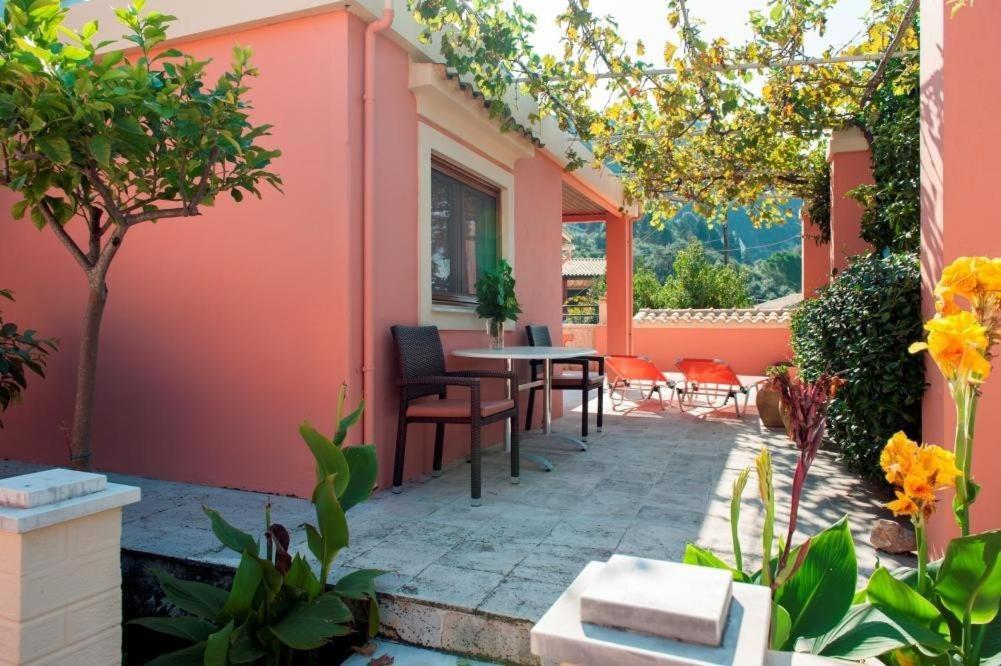 Amalia Cottages Agios Gordios  Dış mekan fotoğraf