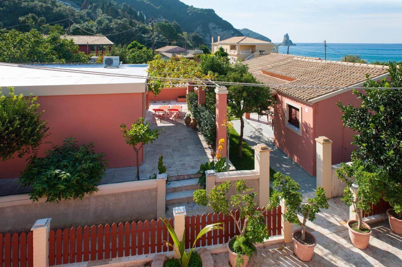 Amalia Cottages Agios Gordios  Dış mekan fotoğraf